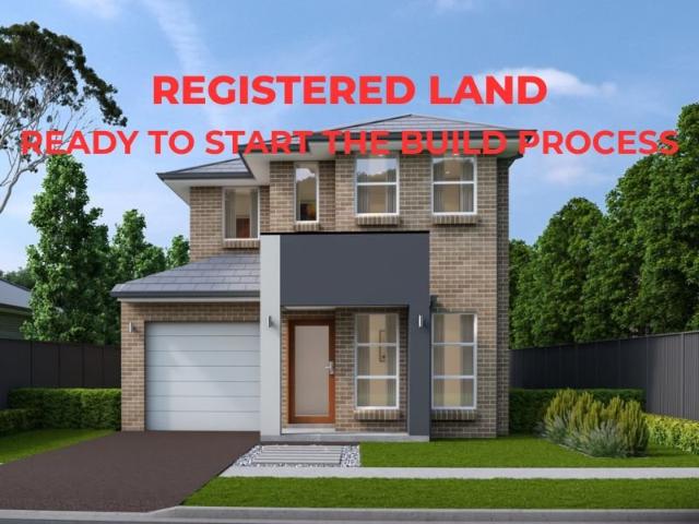 HOUSE & LAND PACKAGE LAND REGISTERED & READY TO START THE BUILD PROCESS