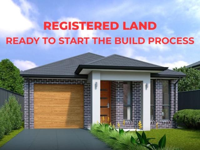 HOUSE & LAND PACKAGE LAND REGISTERED & READY TO START THE BUILD PROCESS