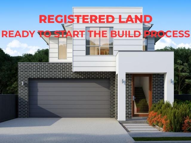 HOUSE & LAND PACKAGE LAND REGISTERED & READY TO START THE BUILD PROCESS