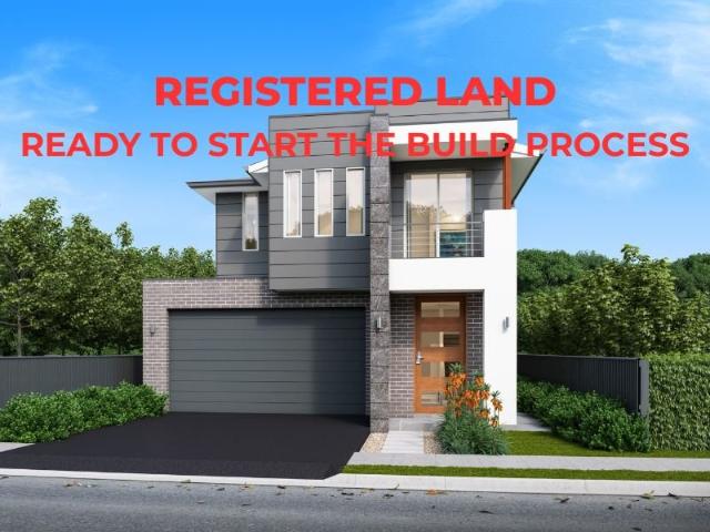 HOUSE & LAND PACKAGE LAND REGISTERED & READY TO START THE BUILD PROCESS
