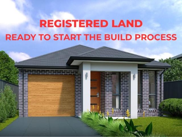 HOUSE & LAND PACKAGE LAND REGISTERED & READY TO START THE BUILD PROCESS