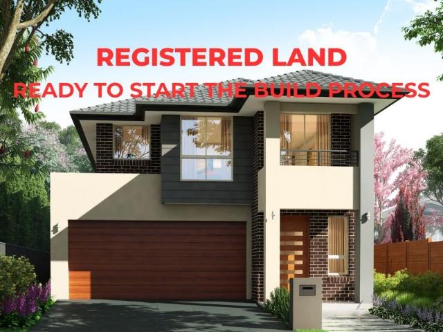 HOUSE & LAND PACKAGE LAND REGISTERED & READY TO START THE BUILD PROCESS