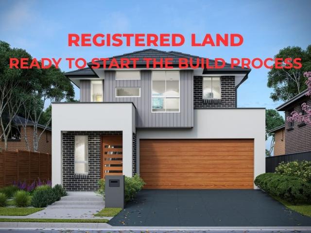 HOUSE & LAND PACKAGE LAND REGISTERED & READY TO START THE BUILD PROCESS