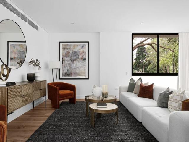 House like proportions with a private garden in an exclusive over 55s development
