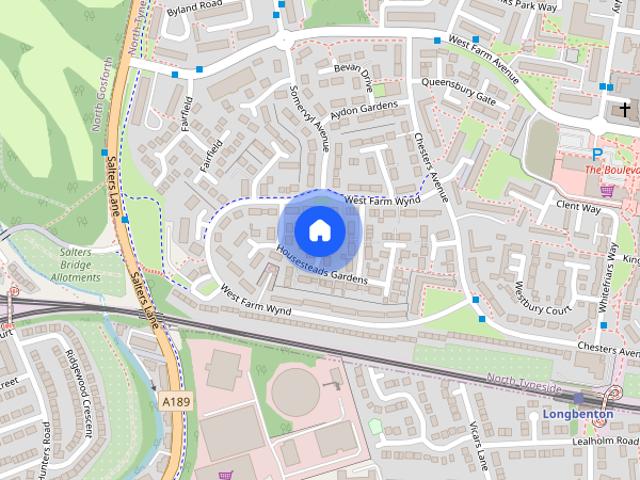 Housesteads Gardens, Longbenton, NE12