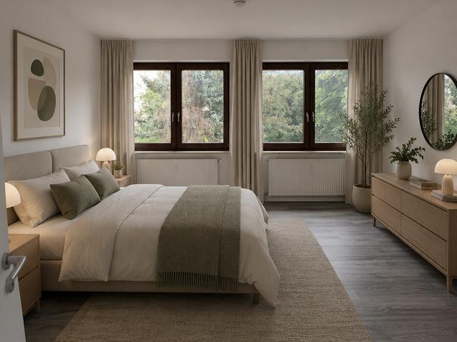 HOUSING APPROVED! Modern 3.5 Room Apt with Balcony & Tandem Garage – Stuttgart
