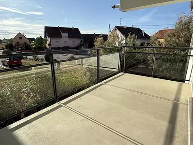 Houssen 68125 Achat / Vente appartement 3 pièces t3 terrasse parking