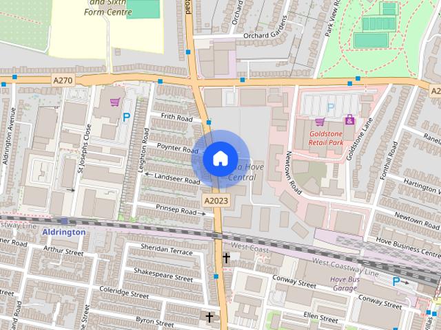 Hove Central, Boulevard Place Hove BN3