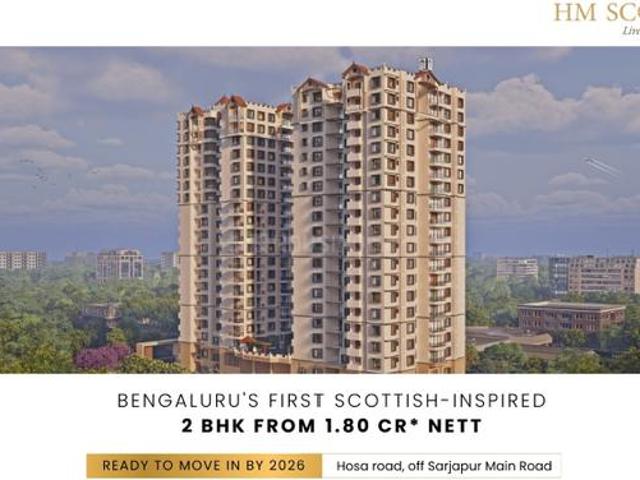 HM Scottsville,Sarjapur Road 3 BHK Apartment For Sale Bengaluru