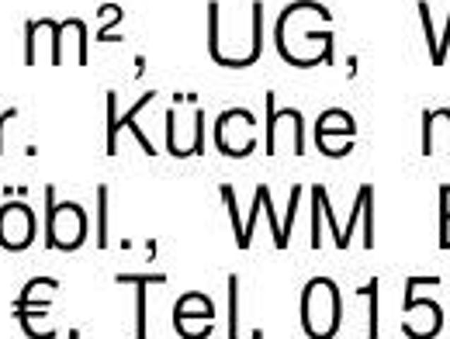 HN Ngt 64 m², UG, Wohn /Schlafzimmer, gr. Küche mit EBK, TL Ba