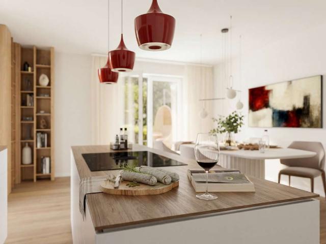 HO27 Aubing · 1 Zimmer Neubau mit XL Terrasse 21 m² und Gartenanteil · provisionsfrei