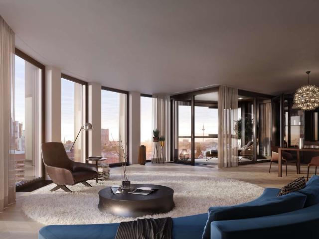 HPQ | Stilvolle 3 Zimmer Wohnung mit Main und Skylineblick