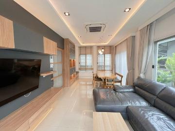 HR3521เช่าบ้านเดี่ยวหรู แกรนดิโอ วิภาวดี รังสิต Grandio Vibhavadi Rangsit บ้านใหม่มาก สภาพป้ายแดง ตกแต่ง Built in สวยหรูพรีเมียมทั้งหลัง