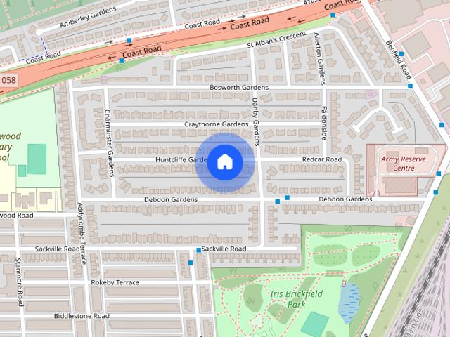 Huntcliffe Gardens, Newcastle upon Tyne, Tyne and Wear, NE6