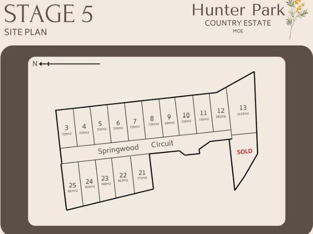 Hunter Park Country Estate, Moe STAGE 5 NOW SELLING!
