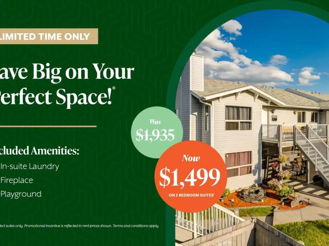 Huntington Court Coach Homes 2 Bedroom Apartment for Rent