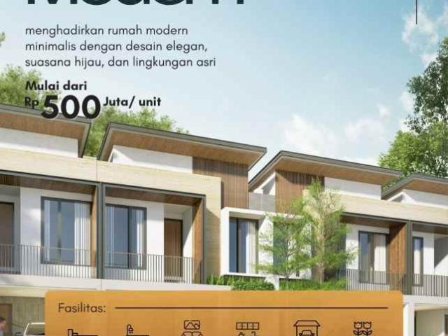 Hunian Modern Minimalis di Ponorogo Mulai 500 Jutaan Nyaman Asri