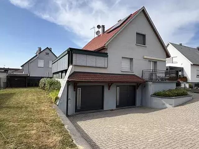 Huningue 68330 Location maison 4 pièces t4 jardin