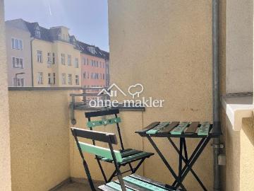 Hübsche, freie möblierte 2 Zi Wohnung mit Balkon in Berlin Friedenau
