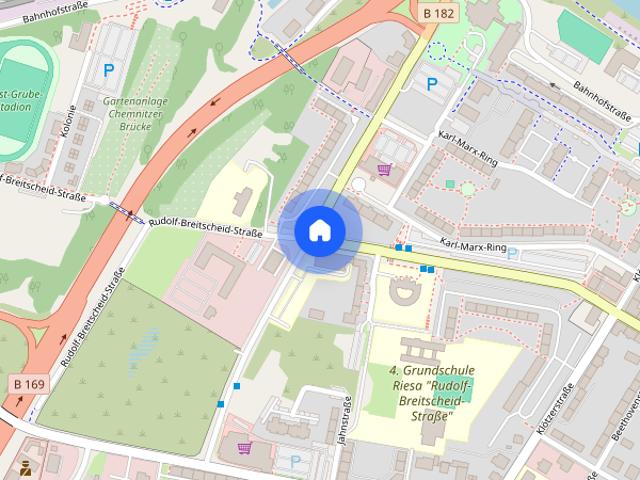 Hübsche Singlewohnung unterm Dach Individuell und gemütlich!