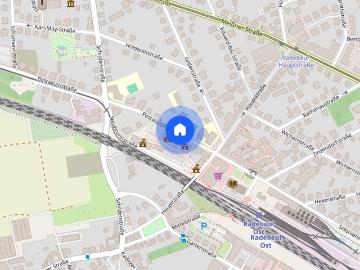 Hübsche Wohnung mit großer Terrasse in grüner und ruhiger Lage!