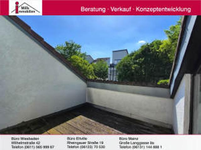 Hübsche 2 ZKB Wohnung mit Dachterrasse in naturnaher Lage von Mainz Lerchenberg