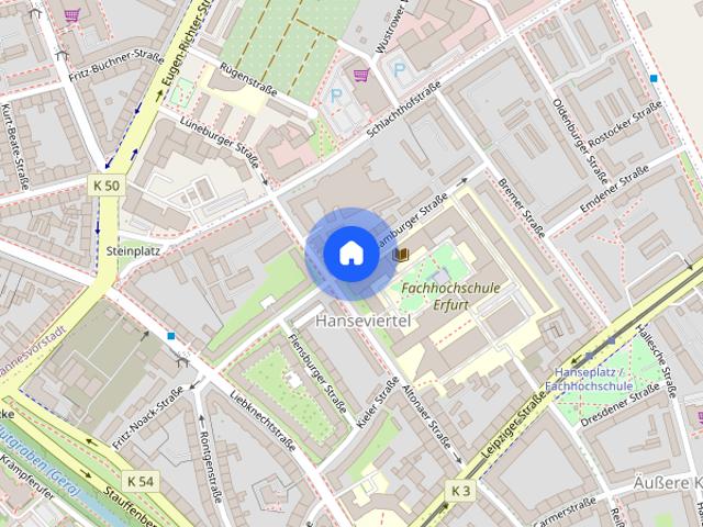 Hübsche 3 Raum Wohnung mit Loggia direkt an der Fachhochschule!