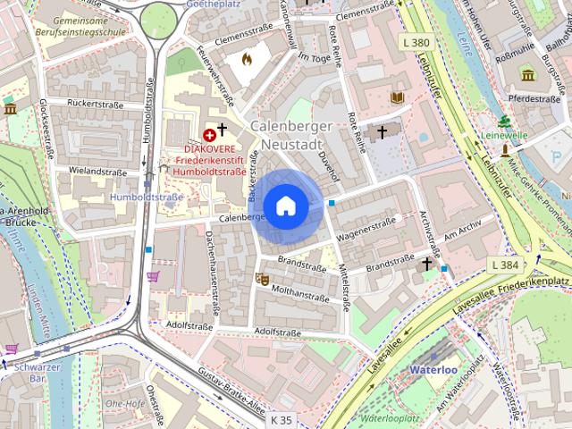 Hübsche 3 Zimmerwohnung in zentraler Wohnlage | Calenberger Neustadt