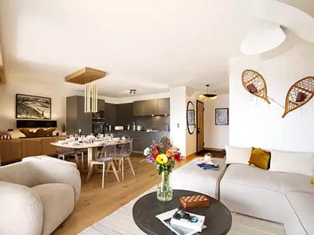 Huez 38750 Achat / Vente appartement 4 pièces t4 au dernier étage
