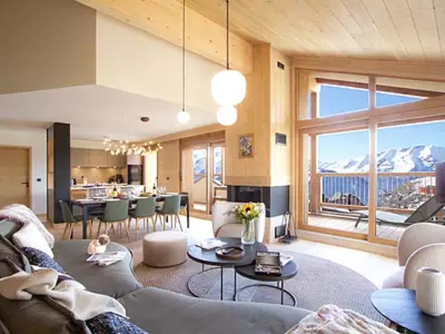 Huez 38750 Achat / Vente appartement 4 pièces t4