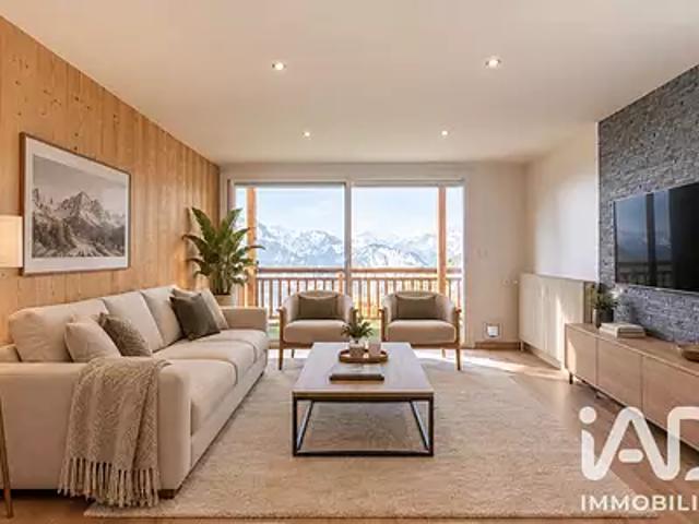 Huez 38750 Achat / Vente appartement 4 pièces t4