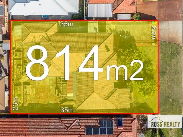 Huge Frontage 814m2 opportunity in Morley