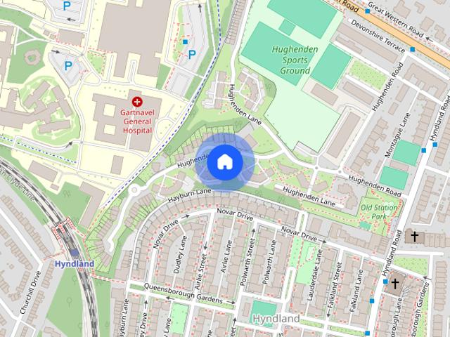 Hughenden Gardens, Glasgow, G12
