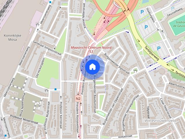 Huis te huur: Burgemeester Bauduinstraat 82 6224 XD Maastricht