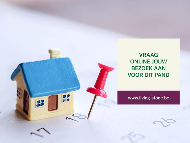 Bel etage te huur in Pajottegem met 2 slaapkamers