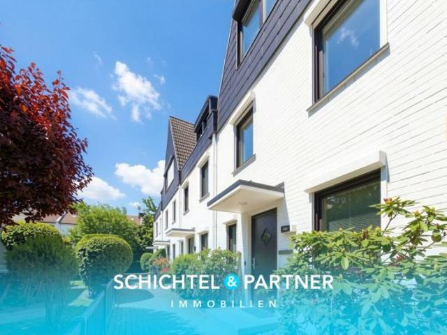 Hulsberg | Vermietetes Reihenhaus mit fünf Etagen, Garten und Garage