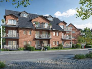 Husum Danckwerthstraße Wohnung 9: Neubau einer 4 Zimmer Eigentumswohnung im 2. Obergeschoss und DG