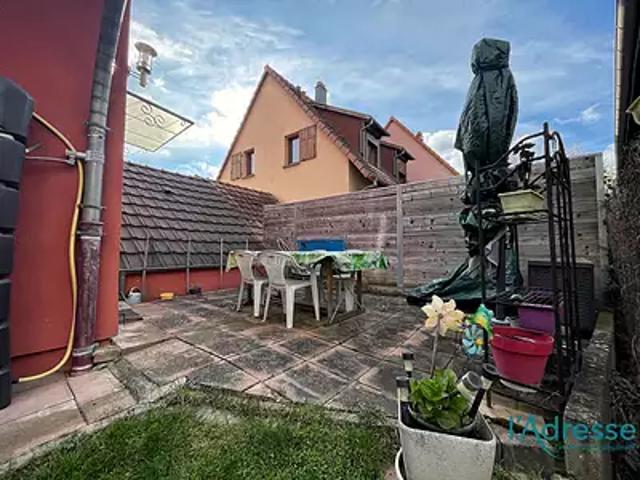 Husseren les Châteaux 68420 Achat / Vente maison 5 pièces t5 au dernier étage