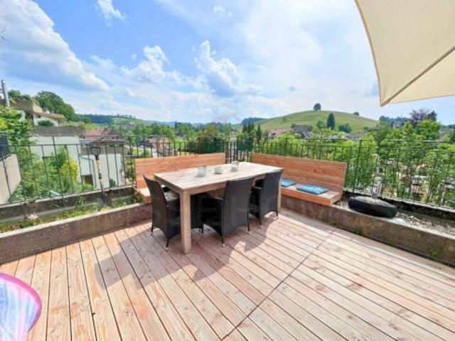 Huttwil Wohnen mit viel Platz 126 m² Wohnfläche und riesige Terrasse