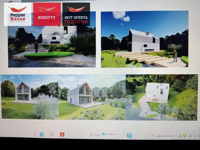 Nowoczesny dom szkieletowy 35,44 m² w spokojnej okolicy