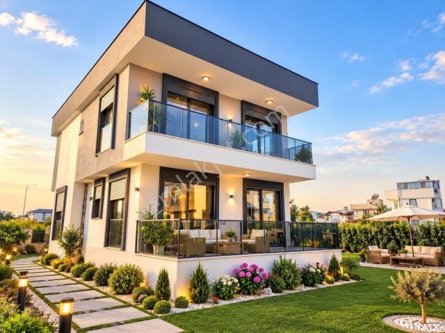 Huzur^dan Gömeç Sahilde 4+1 Lüx Kaliteli Satılık Villa