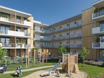 Vogelweide, Wels, Oberösterreich - Balkon