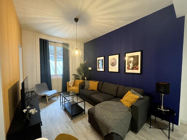 HYPER CENTRE: 26 rue de la résistance Location meublée 3 chambres 103 m²