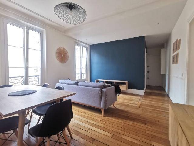 Hyper centre ville Clichy 2 pièces 45,58m2