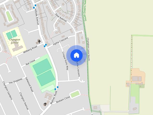 Hythe Crescent, Seaford