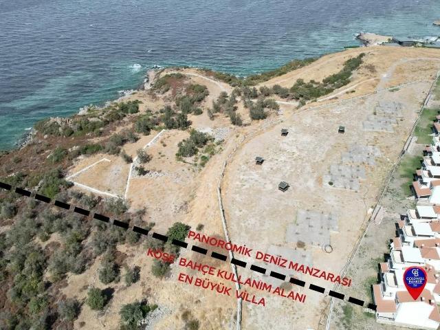 İmbat Tatil Köyünde Köşe İlk Sırada Panaromik Deniz Manzaralı