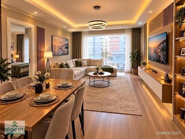 İNCEK'TE ARA KAT GÜNEY CEPHE JEWEL'E KOMŞU BULVARA 300 METRE 1+1