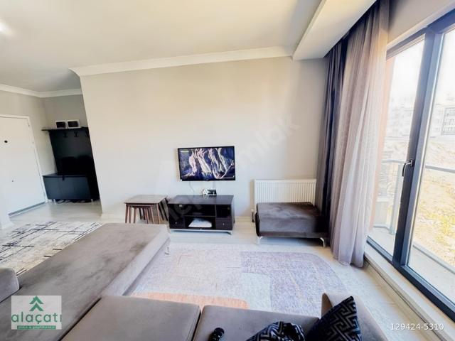 İncekte Ara Katta Ön Cephe Vadi Manzaralı Eşyalı Kiralık 1+1
