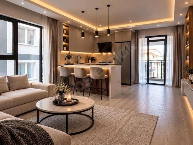 İNCEK'TE BAHÇE KULLANIMLI BULVAR DİBİ SIFIR 2+1 DAİRE