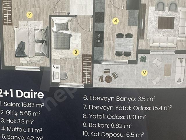İNCEK ORİON TOWERS 2+1 ORESTİJ, YAŞAM VE YATIRIM BİR ARADA